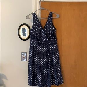 Nine West Retro Polka Dot Dress